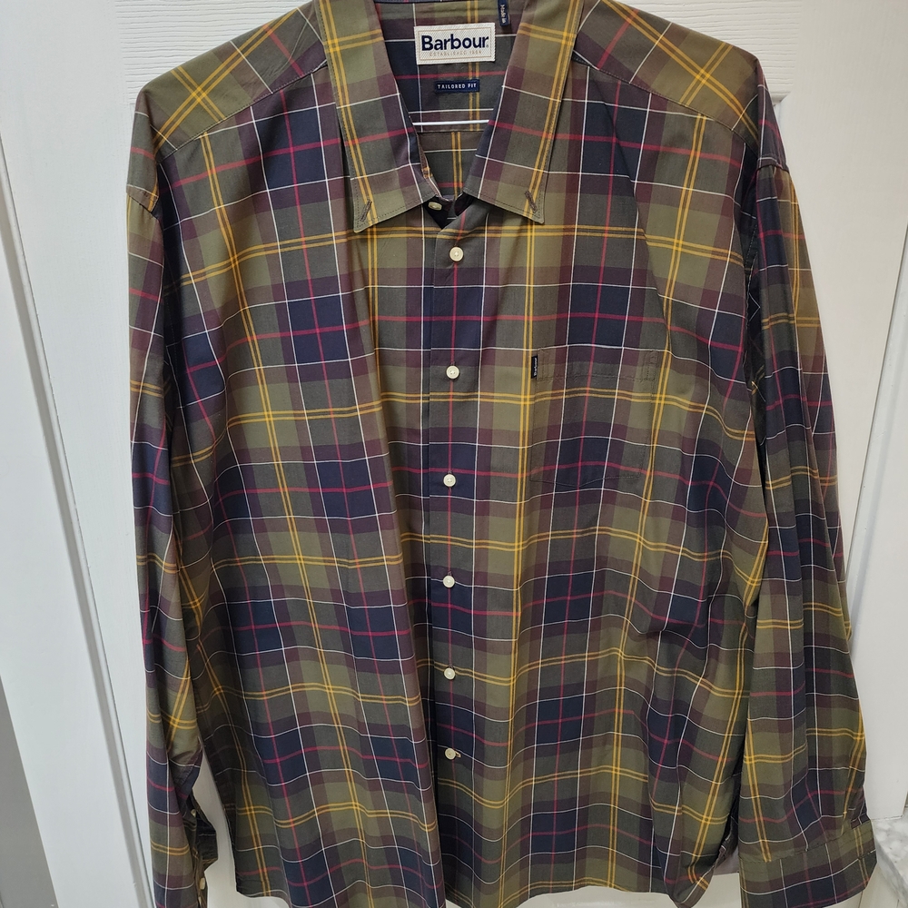 Barbour Men's Plaid Shirt - Multicolor